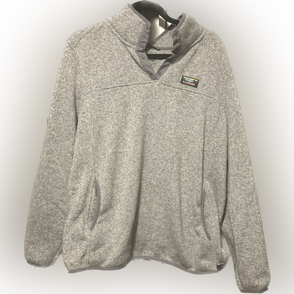 LL Bean Sweater Fleece Pullover Women’s